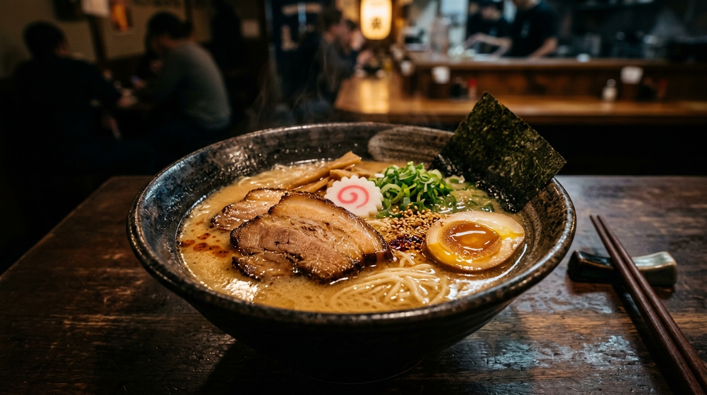 Artisanal Ichiraku Tonkotsu Ramen at Naruto 88 Bistro